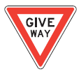 GIVEWAY sign