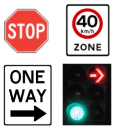 signs markings